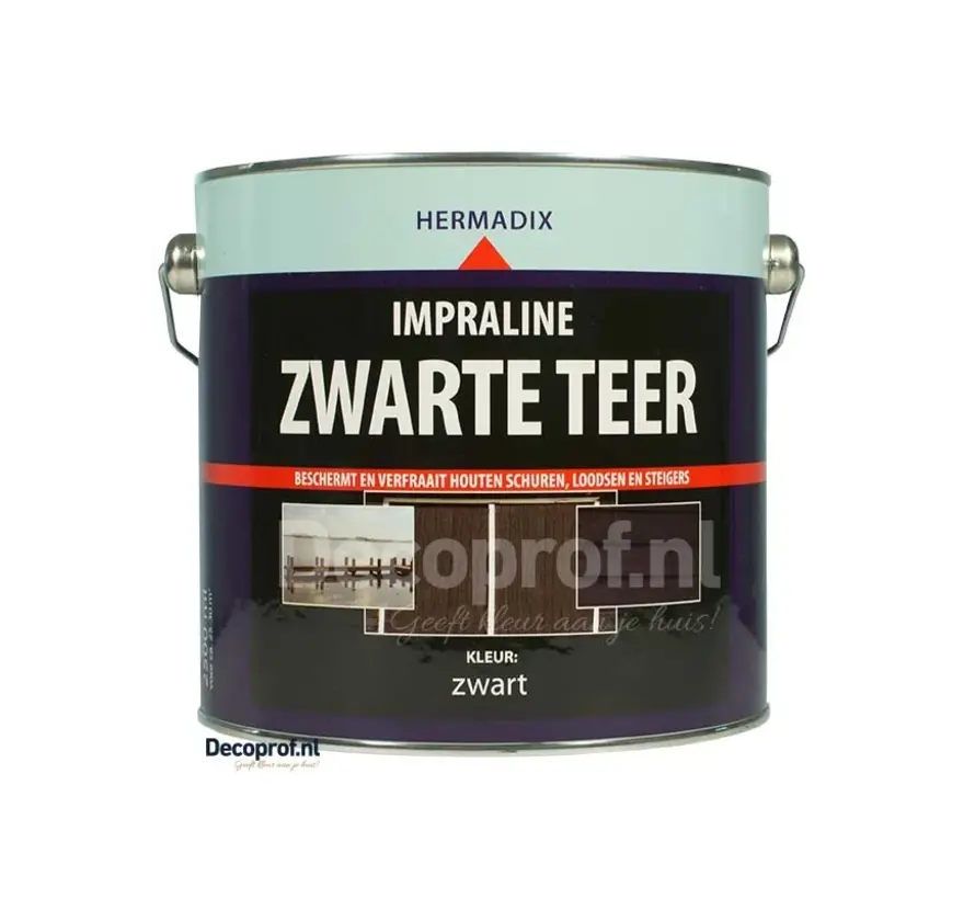 Hermadix Impraline Zwarte Teer - 750 ML