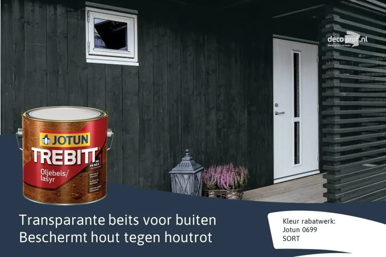 Jotun Trebitt Oljebeis | Zijdeglans Impregnerende Beits Jotun Trebitt Oljebeis | Zijdeglans Impregnerende Beits