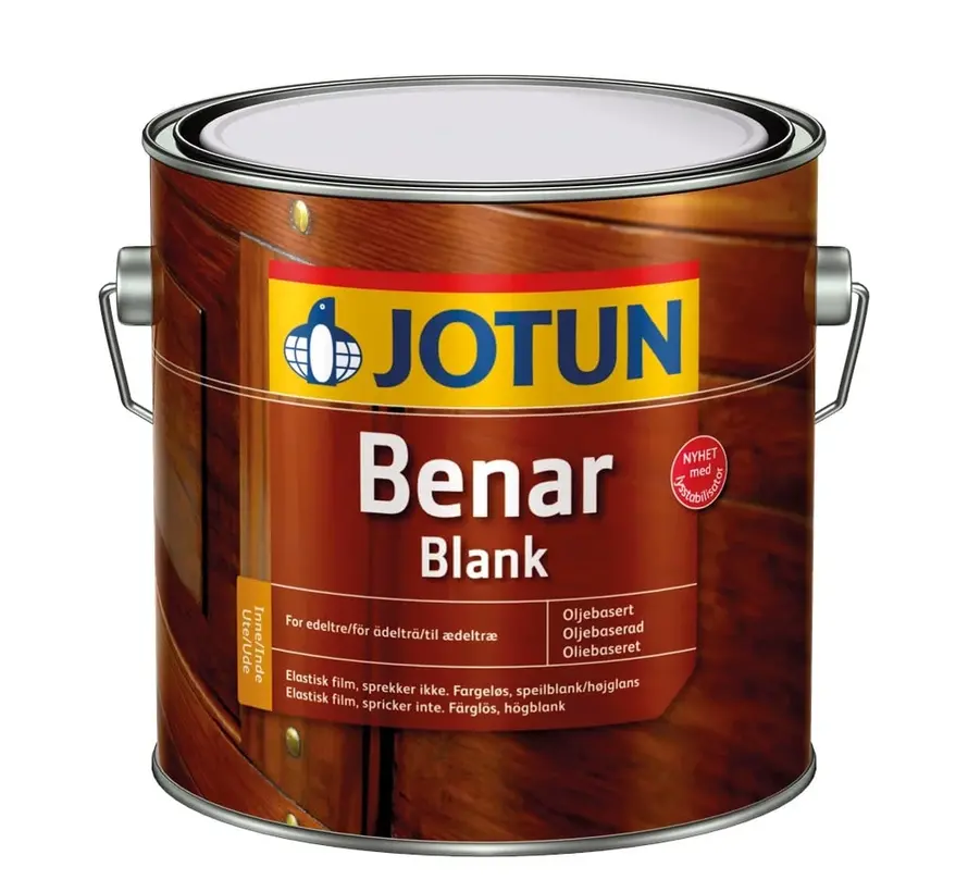 Jotun Benar Glans | Transparant Binnen & Buiten - 750 ML 