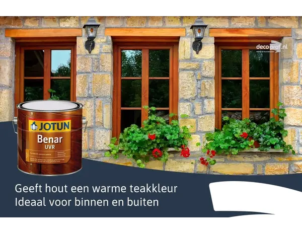 Jotun Benar UVR | Transparant Binnen & Buiten Jotun Benar UVR | Transparant Binnen & Buiten