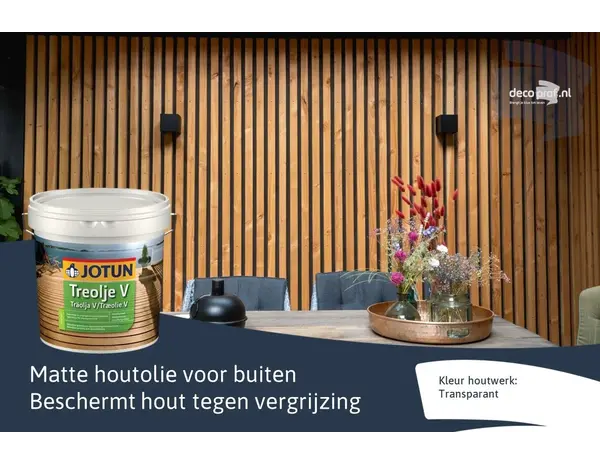 Jotun Treolje V | Matte Houtolie Jotun Treolje V | Matte Houtolie