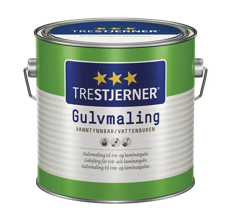 Jotun Oxan Trestjerner Gulvmaling | Zijdeglans Vloerverf - 750 ML 