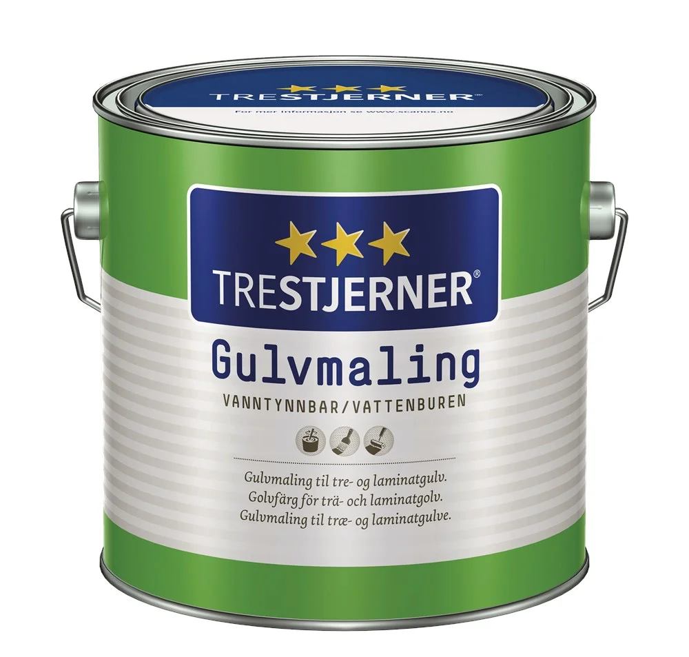Jotun Trestjerner Gulvmaling - Mengkleur - 750 ml