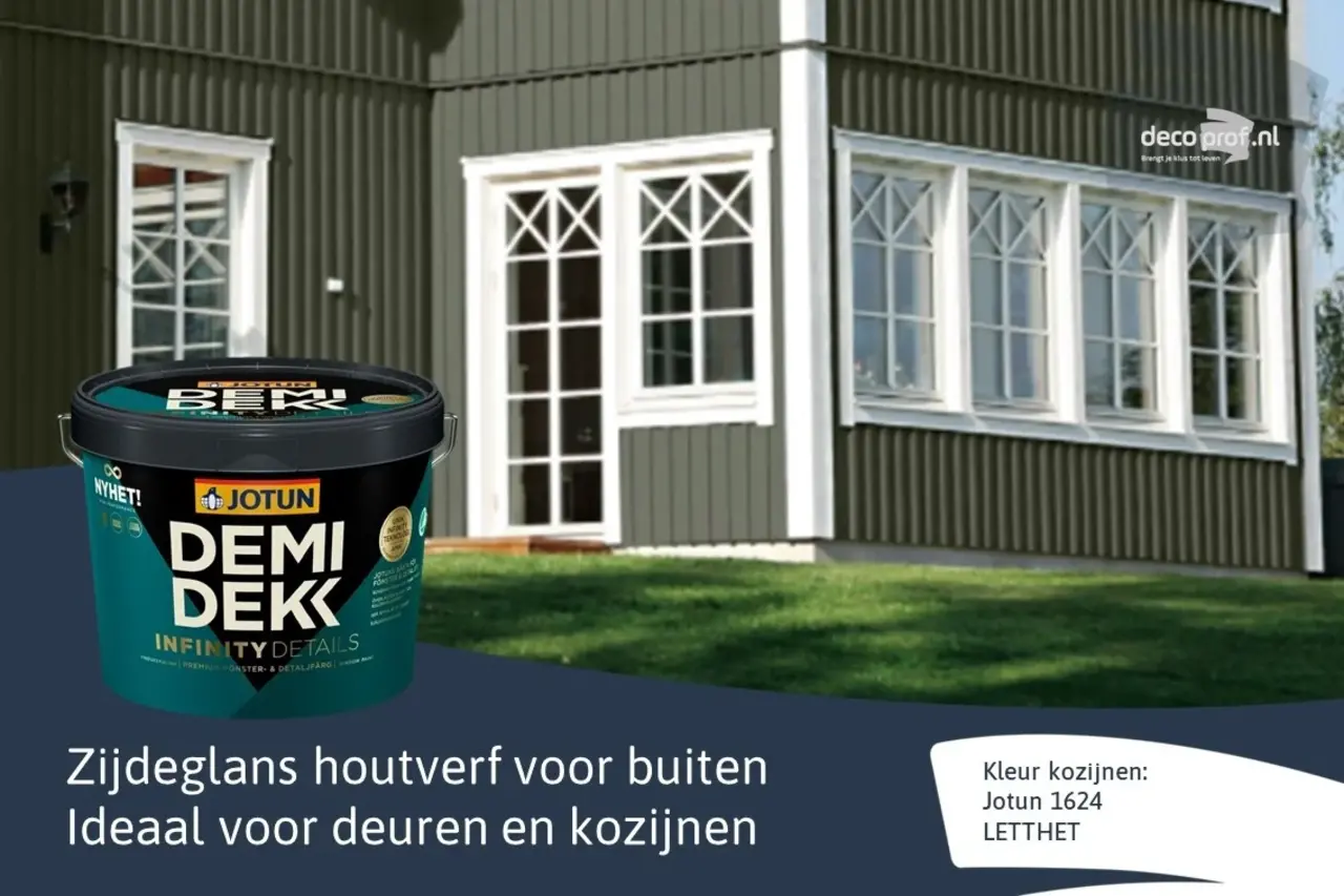 Jotun Demidekk Infinity Details | Houtverf Buiten