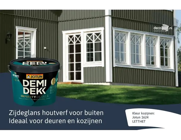Jotun Demidekk Infinity Details | Houtverf Buiten
