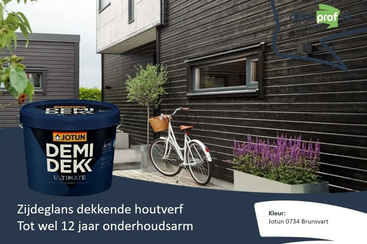 Jotun Demidekk Ultimate Tackfarg | Dekkende Houtverf Buiten Jotun Demidekk Ultimate Tackfarg | Dekkende Houtverf Buiten