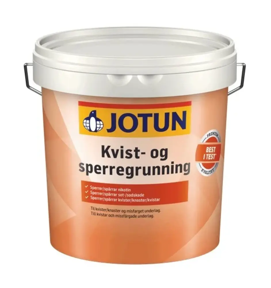 Jotun Kvist OG Sperregrunning | Isolerende Grondverf Jotun Kvist OG Sperregrunning | Isolerende Grondverf