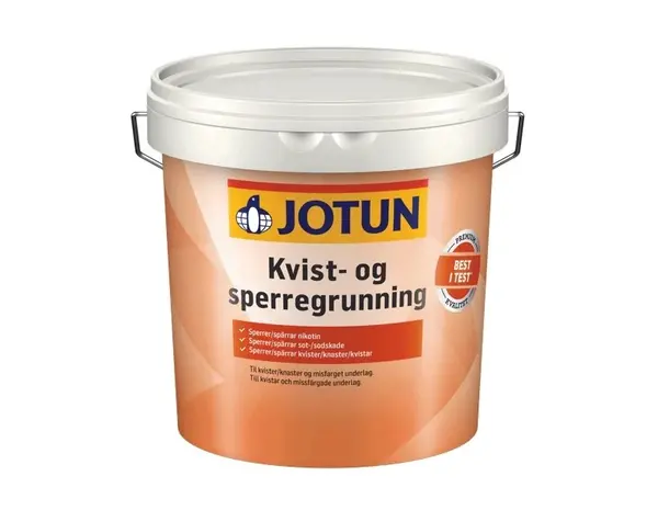 Jotun Kvist OG Sperregrunning | Isolerende Grondverf Jotun Kvist OG Sperregrunning | Isolerende Grondverf