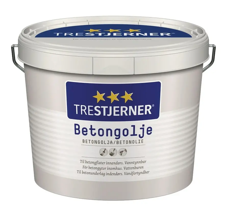 Jotun Oxan Trestjerner Betonolje | Transparante Betonverf - 3 LTR 