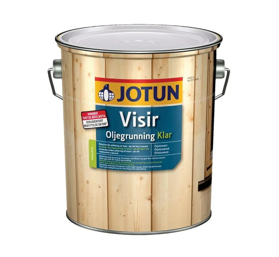 Jotun Visir Oljegrunning | Houtprimer Buiten - 900 ML 