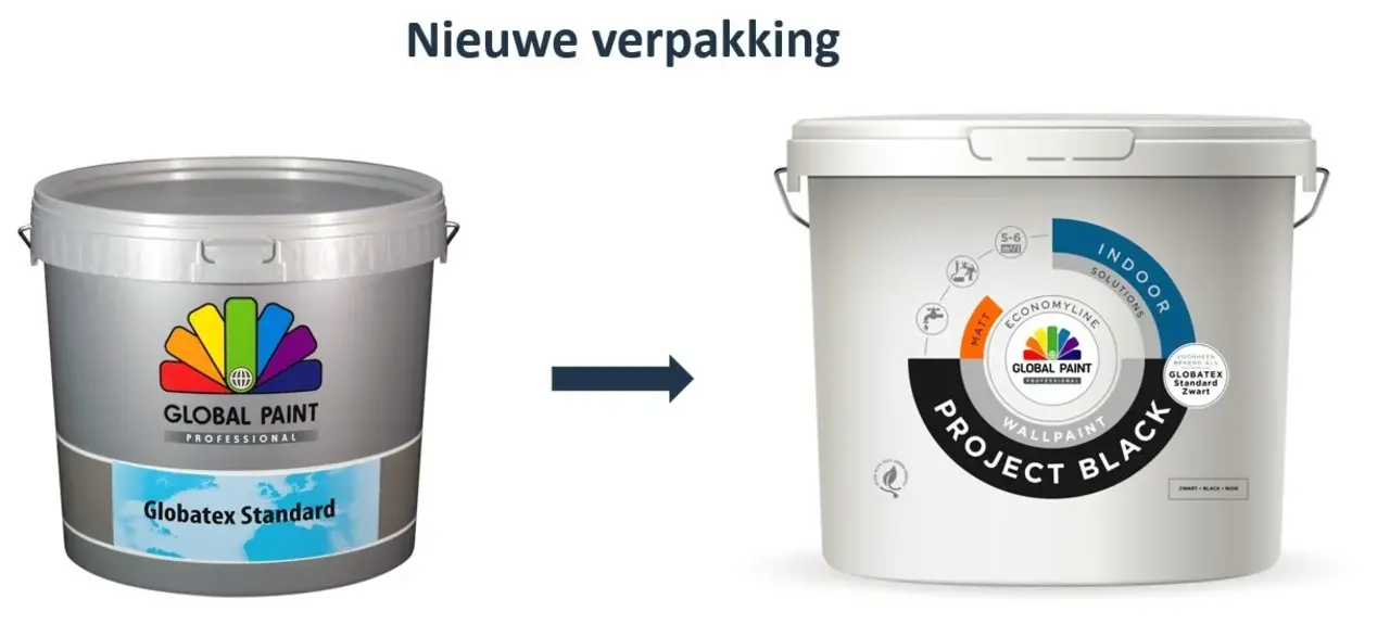 Global Paint Project Black | Matte Muurverf Global Paint Project Black | Matte Muurverf