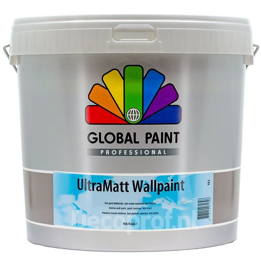 Ultramatt Wallpaint | Extra Matte Muurverf | 2,5 LTR | Donkere kleur