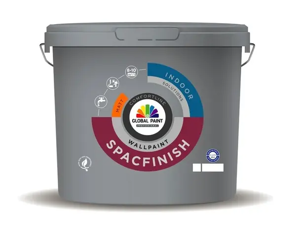Global Paint Spacfinish | Matte Muurverf en Plafondverf Global Paint Spacfinish | Matte Muurverf en Plafondverf
