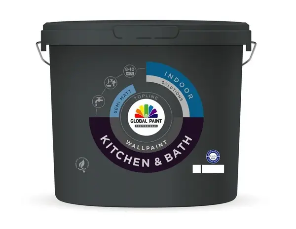 Global Paint Kitchen & Bath | Matte Schimmelwerende Muurverf