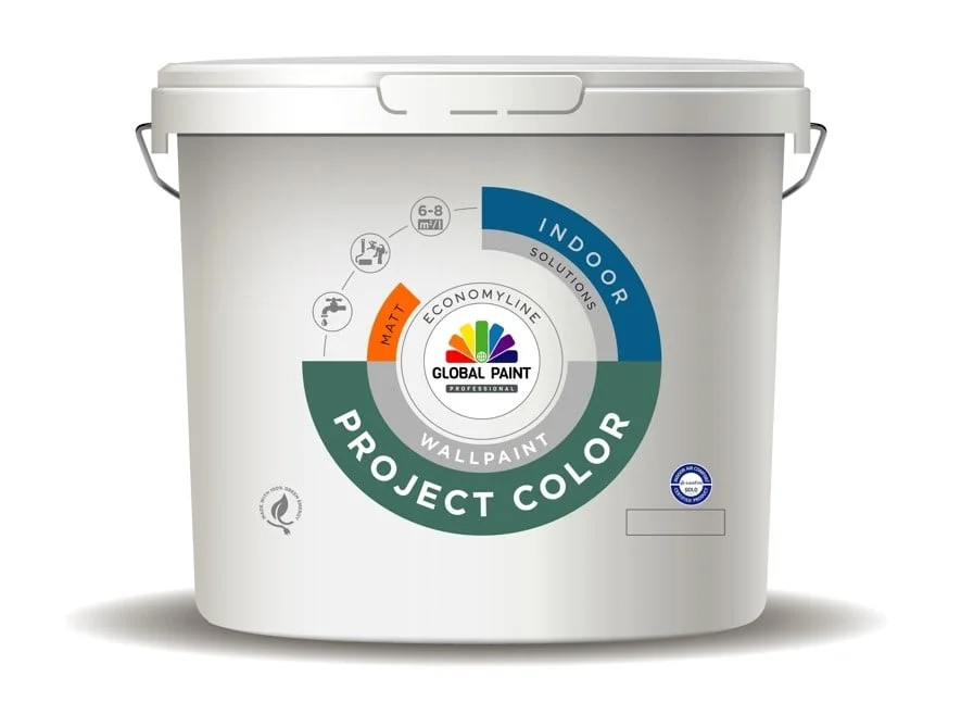 Project Color | Matte Muurverf | 5 LTR | Wit