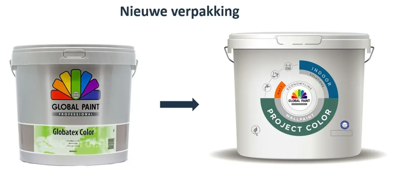 Global Paint Project Color | Matte Muurverf Global Paint Project Color | Matte Muurverf