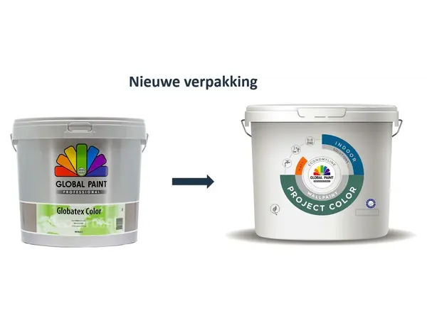 Global Paint Project Color | Matte Muurverf Global Paint Project Color | Matte Muurverf