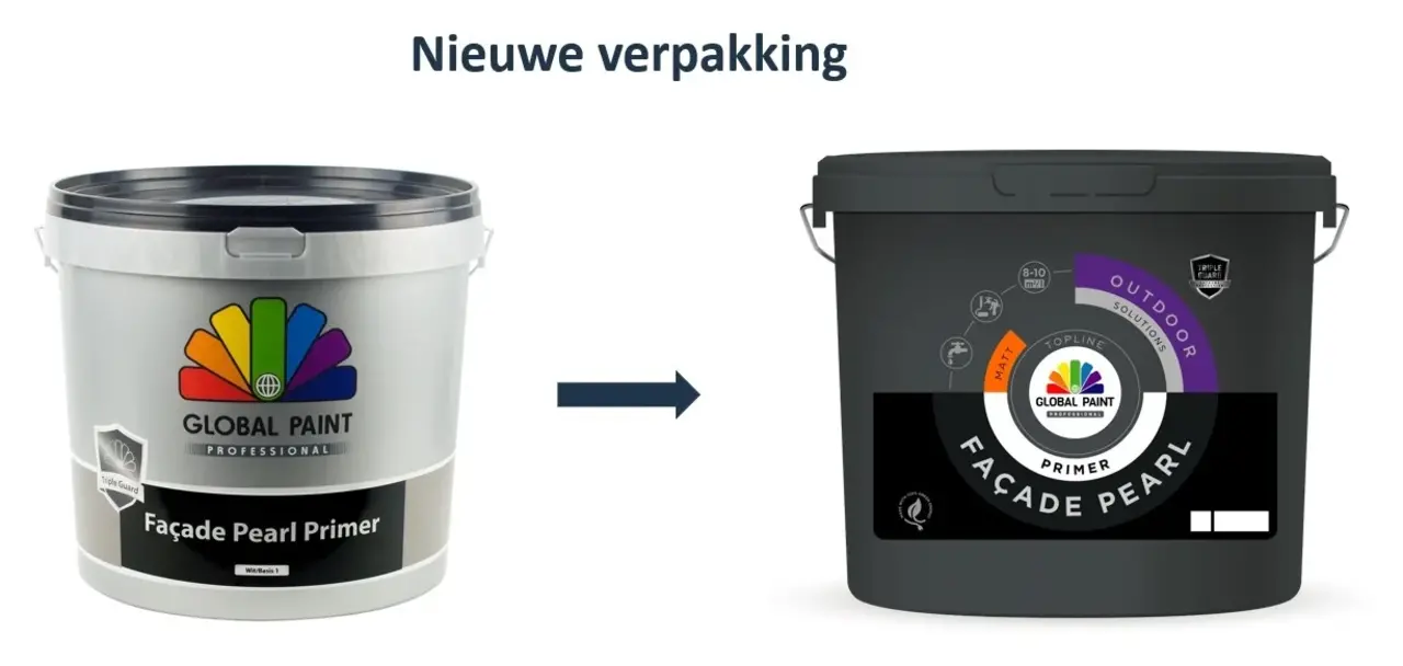 Global Paint Facade Pearl Primer | Matte Gevelprimer