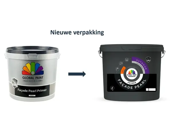 Global Paint Facade Pearl Primer | Matte Gevelprimer