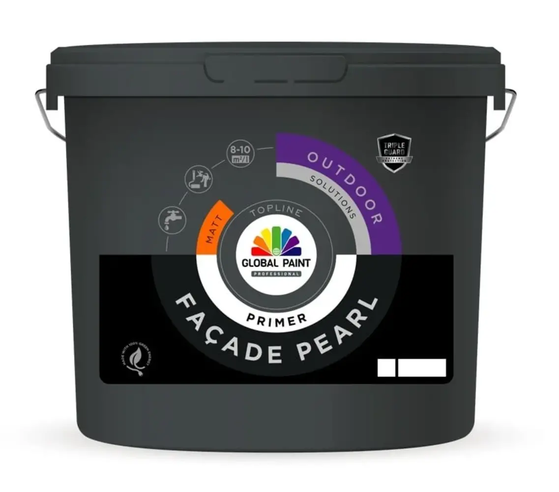 Global Paint Facade Pearl Primer | Matte Gevelprimer