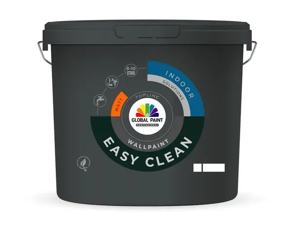 Global Paint Easy Clean Wallpaint | Reinigbare Matte Muurverf Global Paint Easy Clean Wallpaint | Reinigbare Matte Muurverf