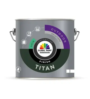 Global Paint Titan Finish Satin