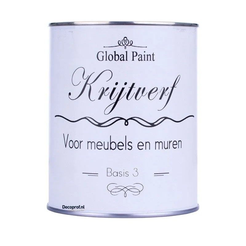 Krijtverf | 2,5 LTR | Wit