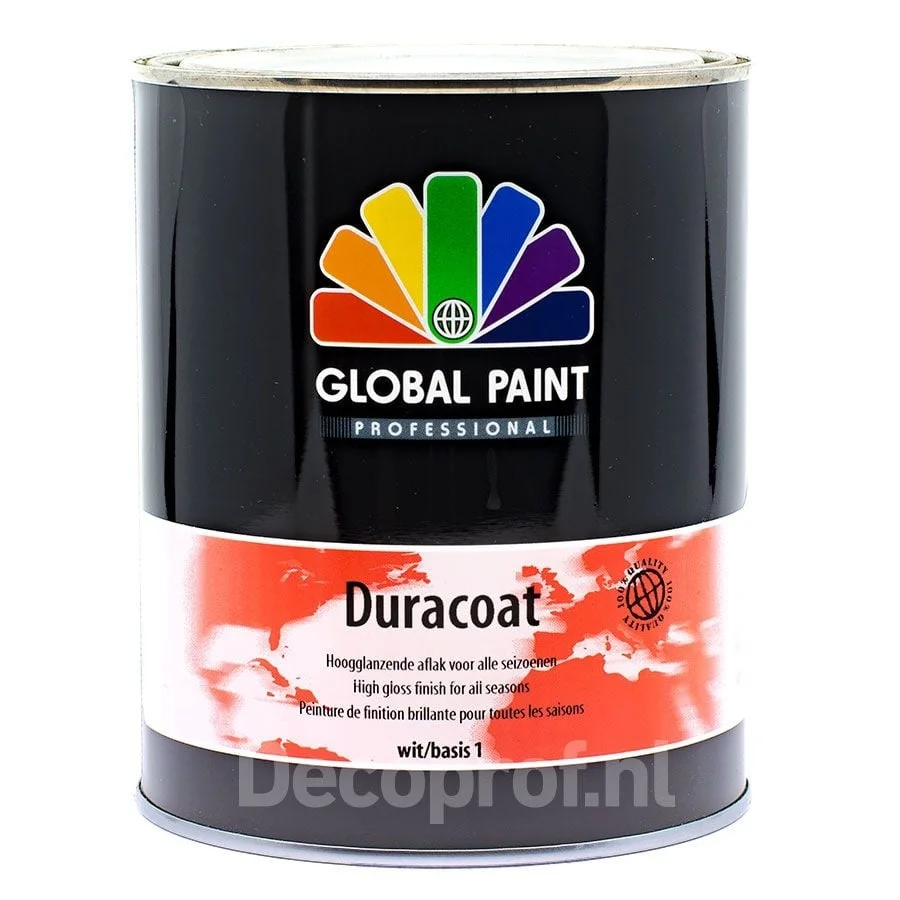 Duracoat | Hoogglans Lakverf Buiten | 1 LTR | Kleur