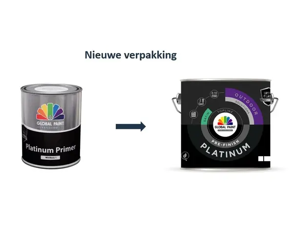 Global Paint Platinum Pre Finish | Voorlak Buiten