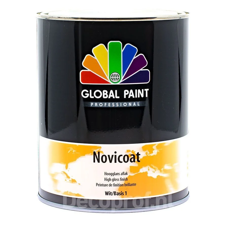 Novicoat | Hoogglans Lakverf Buiten | 1 LTR | Kleur