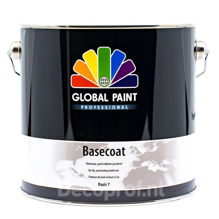 Basecoat | Grondverf Buiten | 2,5 LTR | Wit