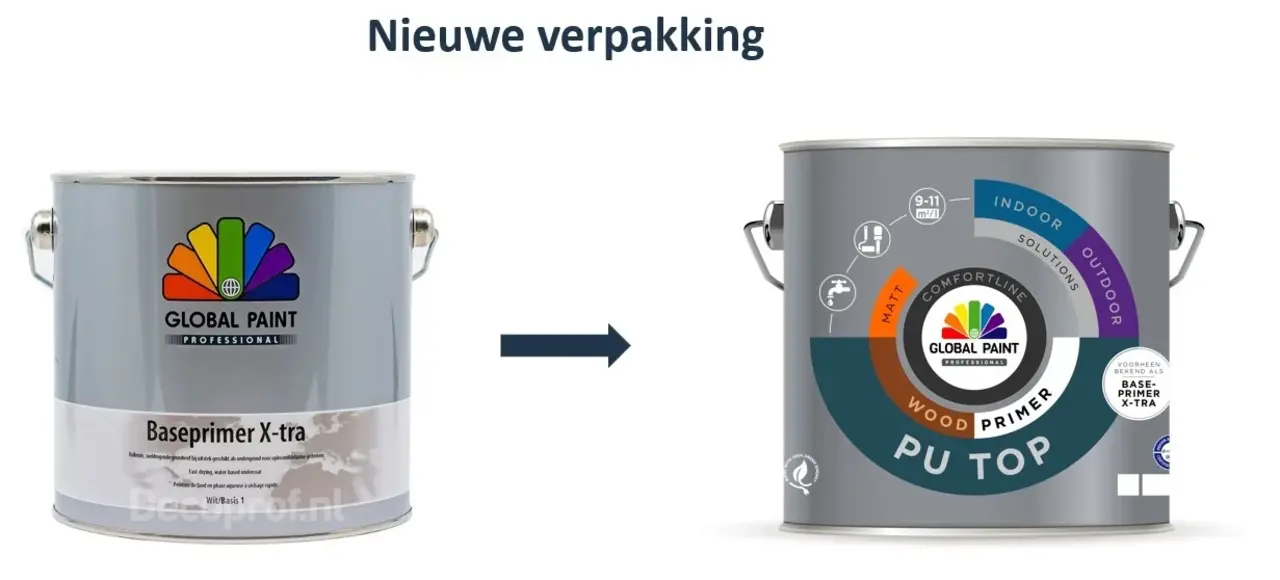 Global Paint PU Top Woodprimer | Grondverf Binnen & Buiten