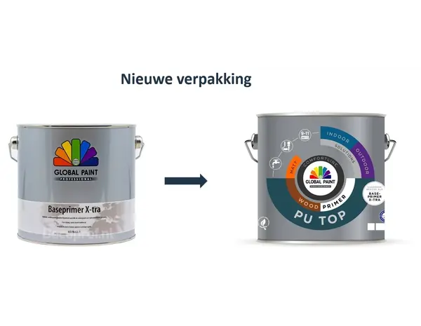 Global Paint PU Top Woodprimer | Grondverf Binnen & Buiten