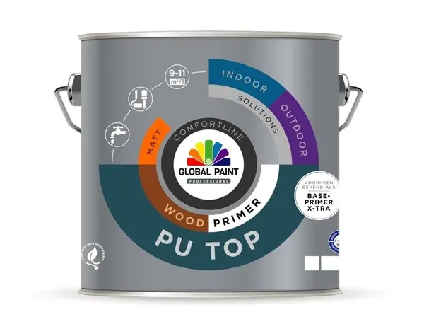 Global Paint PU Top Woodprimer | Grondverf Binnen & Buiten