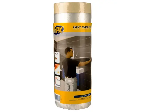 HPX Tapes Easy Mask Film Crepepapier 16 mtr