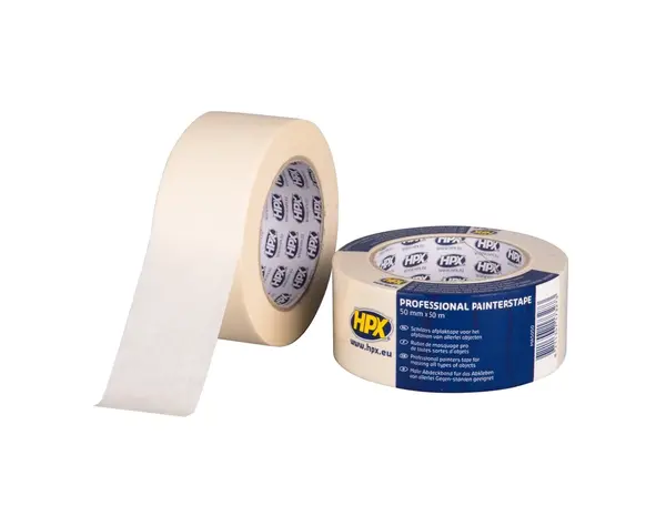 HPX Tapes Masking Tape 60°C Cremewit 50 mtr