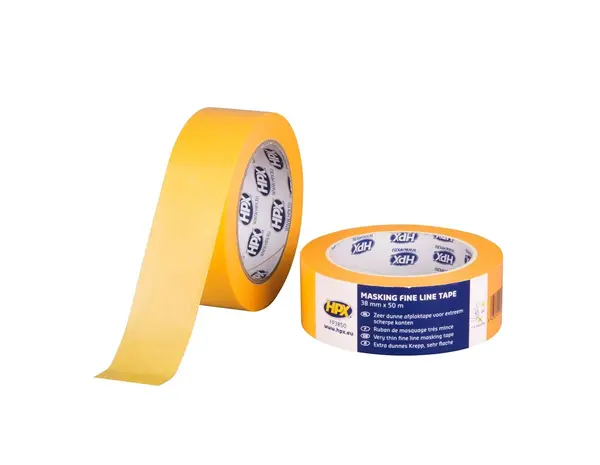 HPX Tapes Masking Tape 4400 Oranje 50 mtr HPX Tapes Masking Tape 4400 Oranje 50 mtr