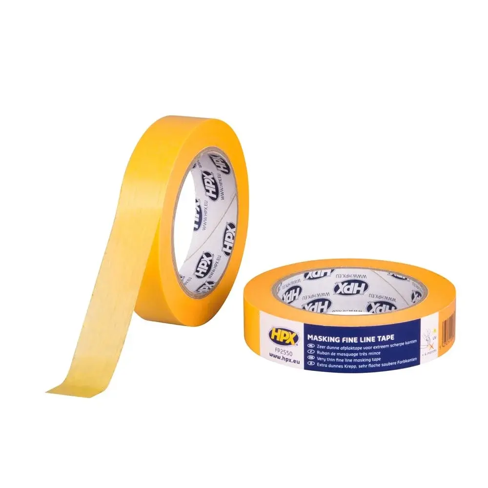 HPX Tapes Masking Tape 4400 Oranje 50 mtr HPX Tapes Masking Tape 4400 Oranje 50 mtr
