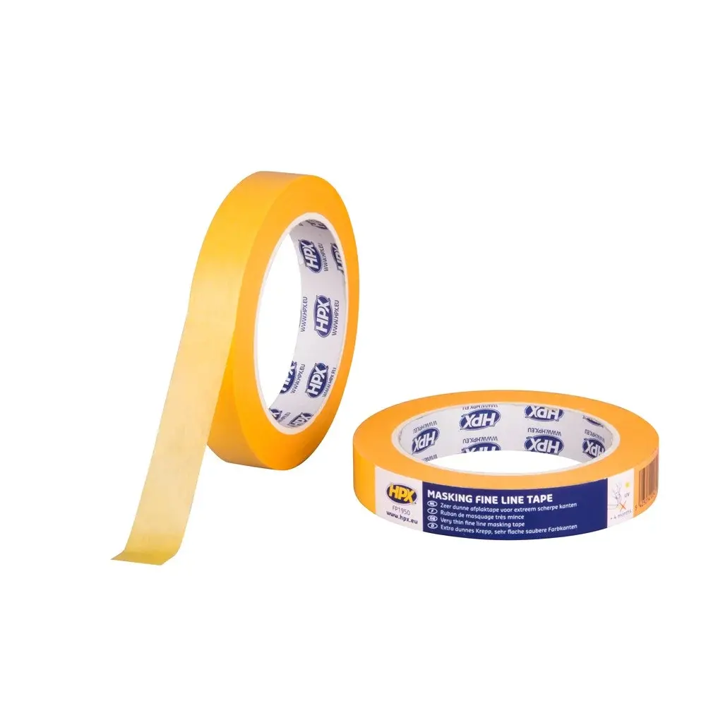 HPX Tapes Masking Tape 4400 Oranje 50 mtr HPX Tapes Masking Tape 4400 Oranje 50 mtr