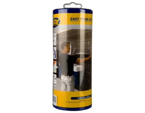 HPX Tapes Easy Mask Film Crepepapier + Dispenser 16 mtr