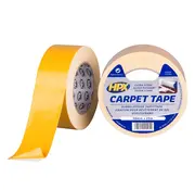 HPX Tapes Dubbelzijdige Tapijttape Wit 25 mtr