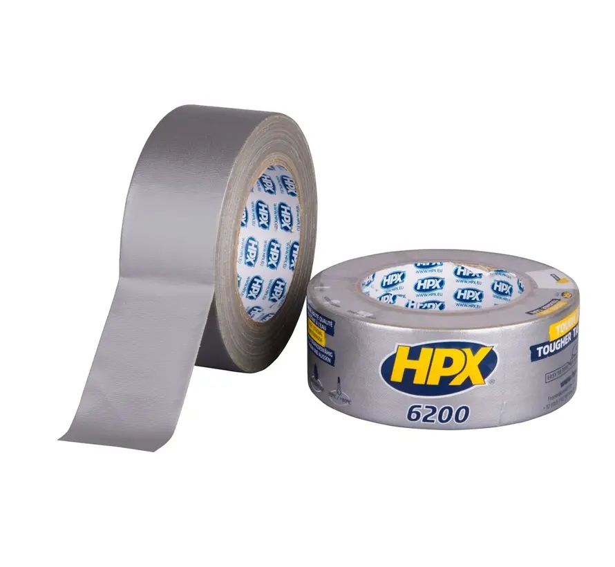 HPX Tapes Pantsertape Zilver 25 mtr - Per Stuk 