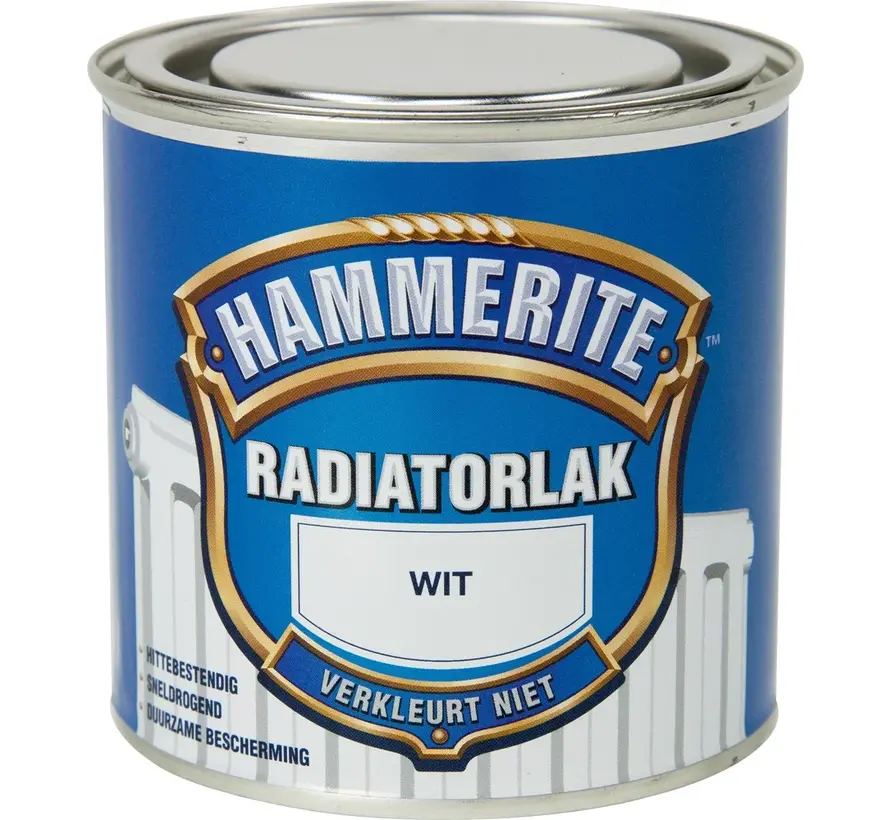 Hammerite Radiatorlak Wit - 250 ML