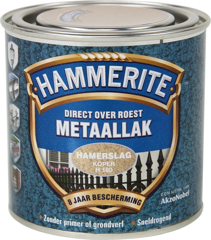 Metaallak Hamerslag Koper H180 | 250 ML