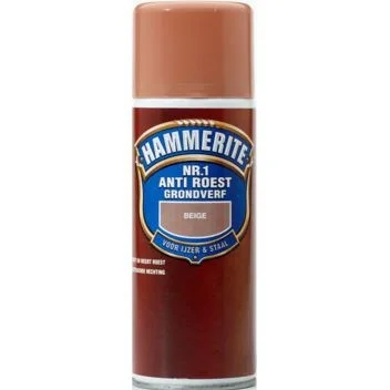 Hammerite Nr. 1 anti-roest grondverf spuitlak beige 400 ml