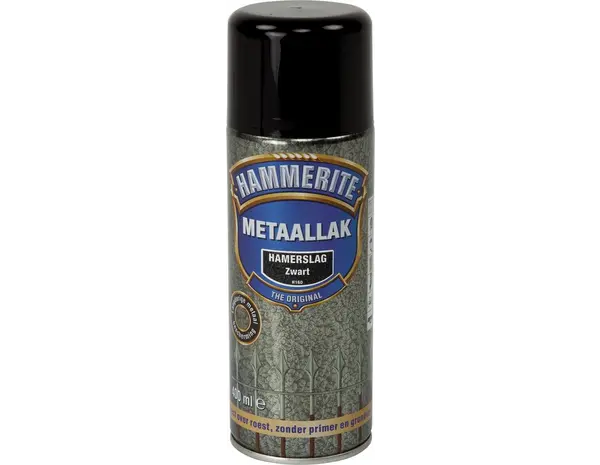 Hammerite Metaallak Hamerslag Zwart H160 Spuitbus Hammerite Metaallak Hamerslag Zwart H160 Spuitbus