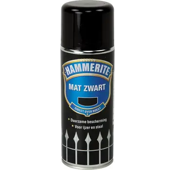 Hammerite Mat Zwart Spuitbus