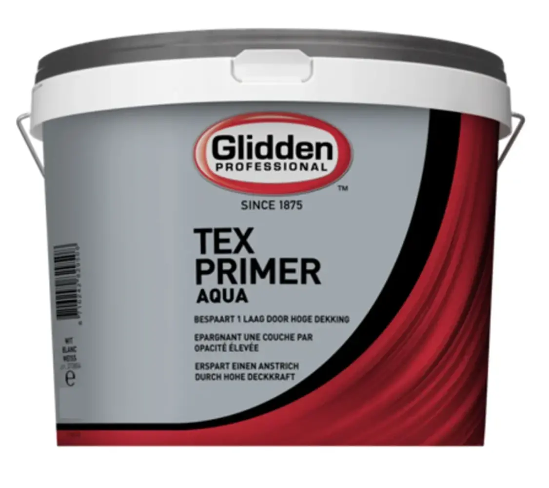 Glidden Tex Aqua Primer | Muurverfprimer Binnen