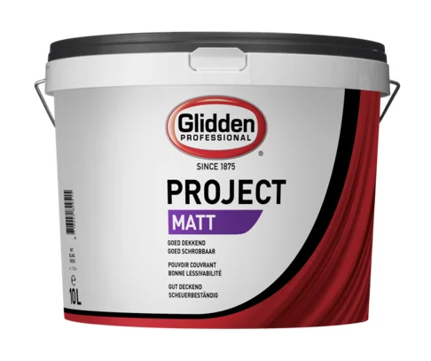 Project Matt | Matte Muurverf | 10 LTR | Wit