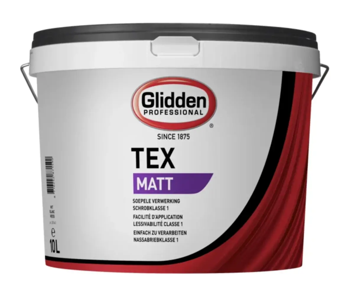 Glidden Tex Matt | Matte Muurverf en Plafondverf Glidden Tex Matt | Matte Muurverf en Plafondverf